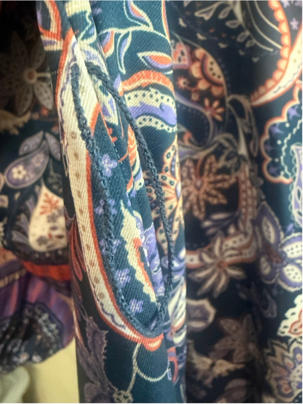 Current Air Boho Paisley Print Midi Dress Size S - Picture 11 of 13